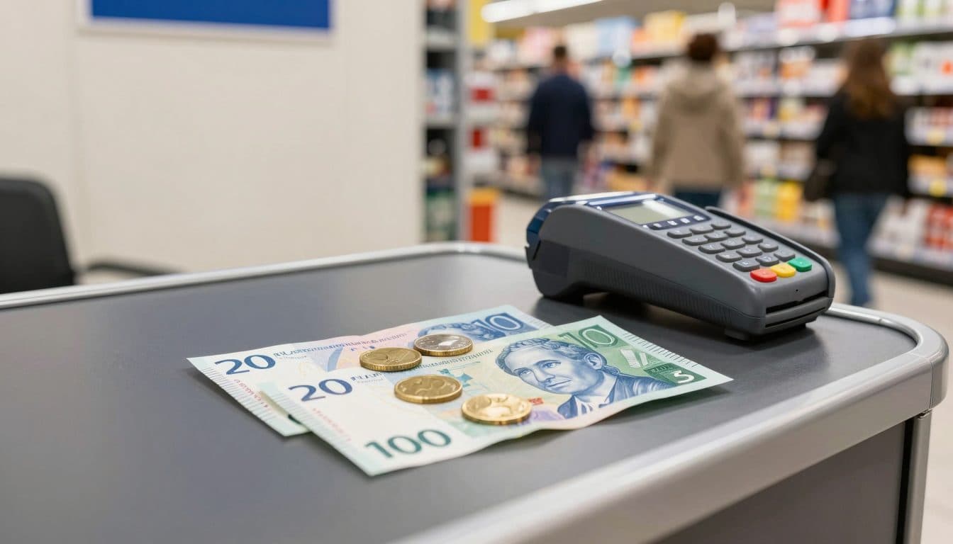La Suède instaure l'obligation de paiement en espèces dans les supermarchés et les pharmacies