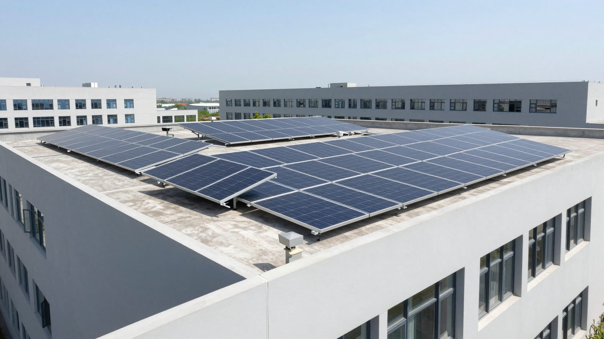L'installation photovoltaïque pliable de TU Graz fournit jusqu'à 56 pour cent de courant en plus
