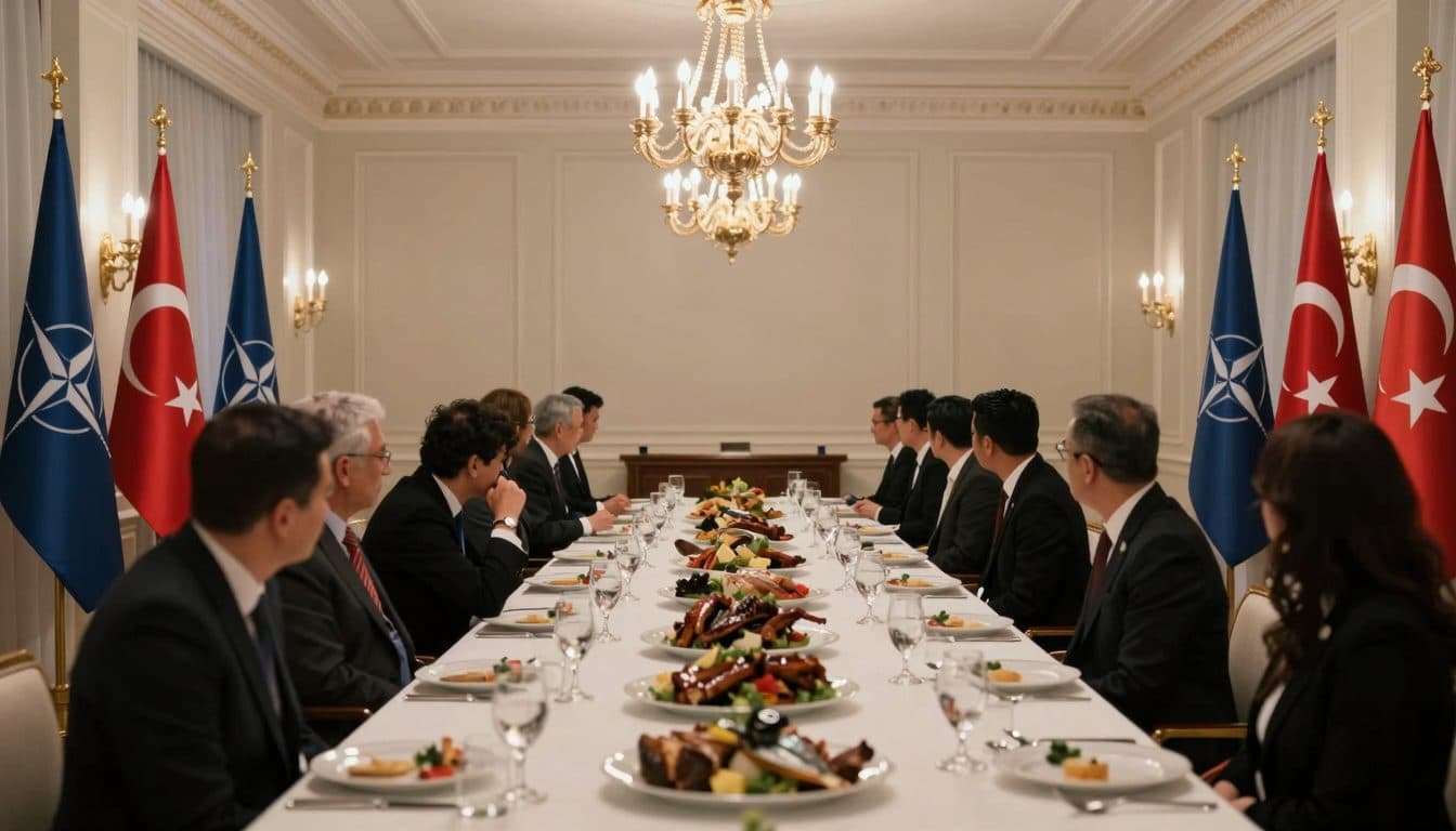 Merz et son épouse ont un long entretien avec Trump lors du dîner de l'OTAN