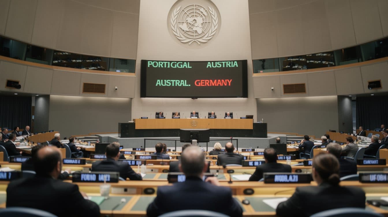 L'Allemagne perd l'élection à l'Assemblée générale de l'ONU : le Portugal et l'Autriche entrent au Conseil de sécurité