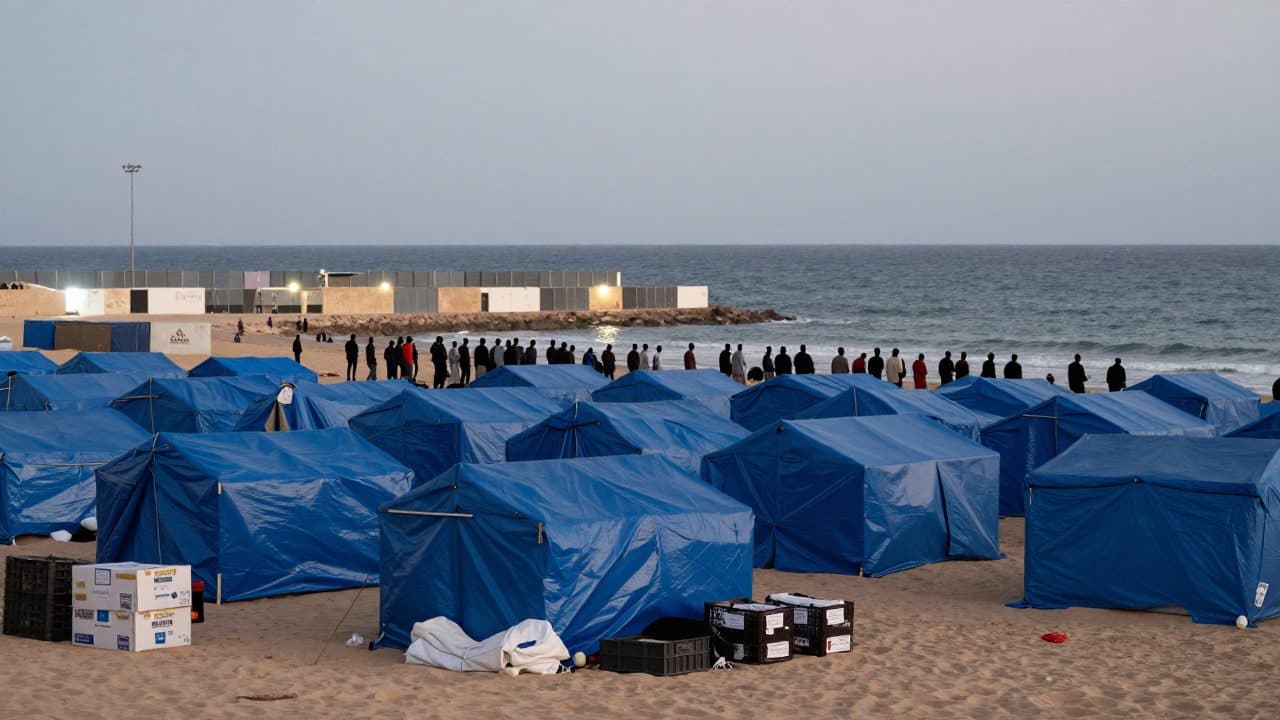 La situation dans les camps provisoires de Ceuta s'aggrave – des milliers de migrants dans l'attente