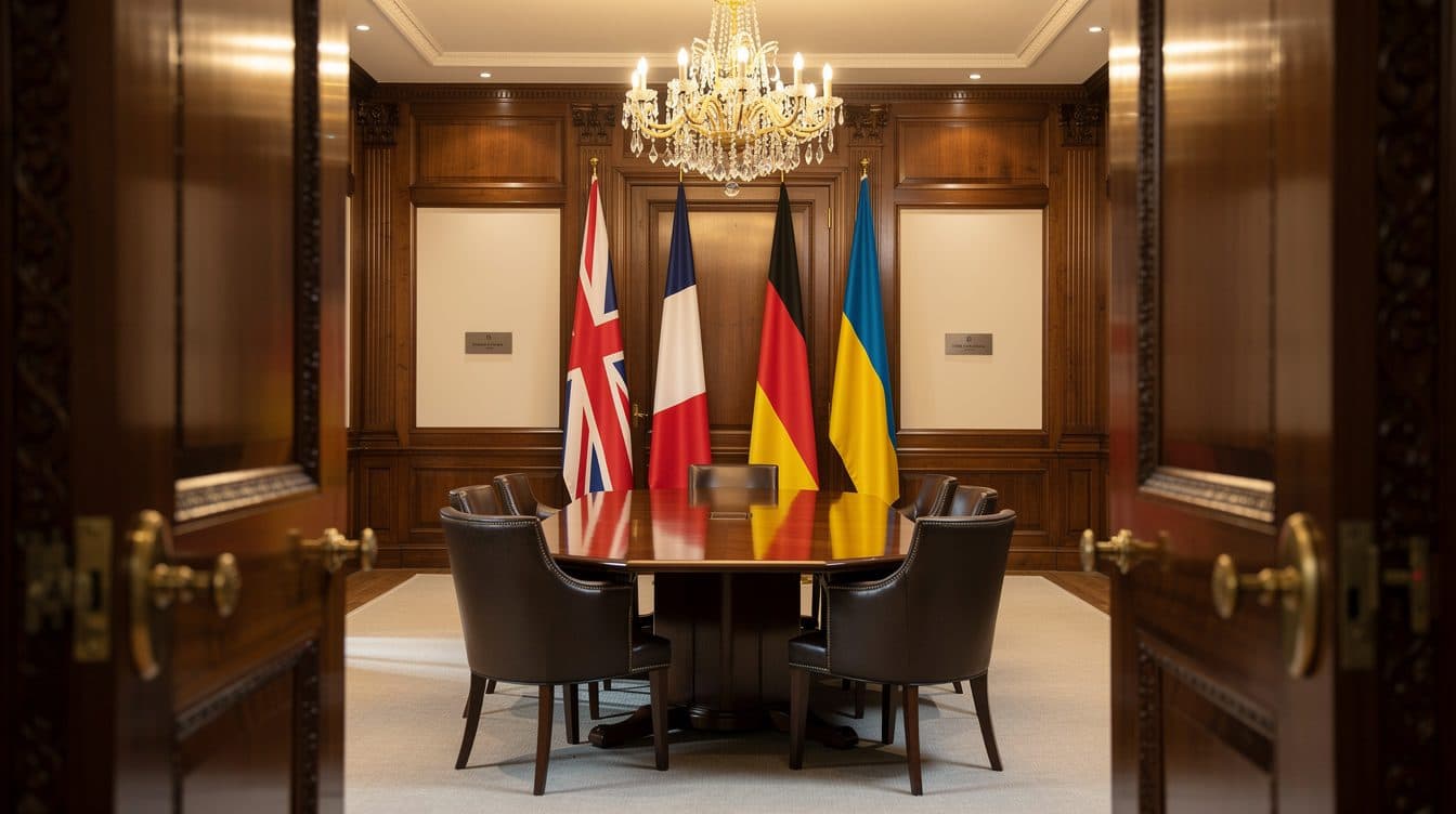 Les Européens cherchent à Londres leur propre ligne de négociation avec la Russie