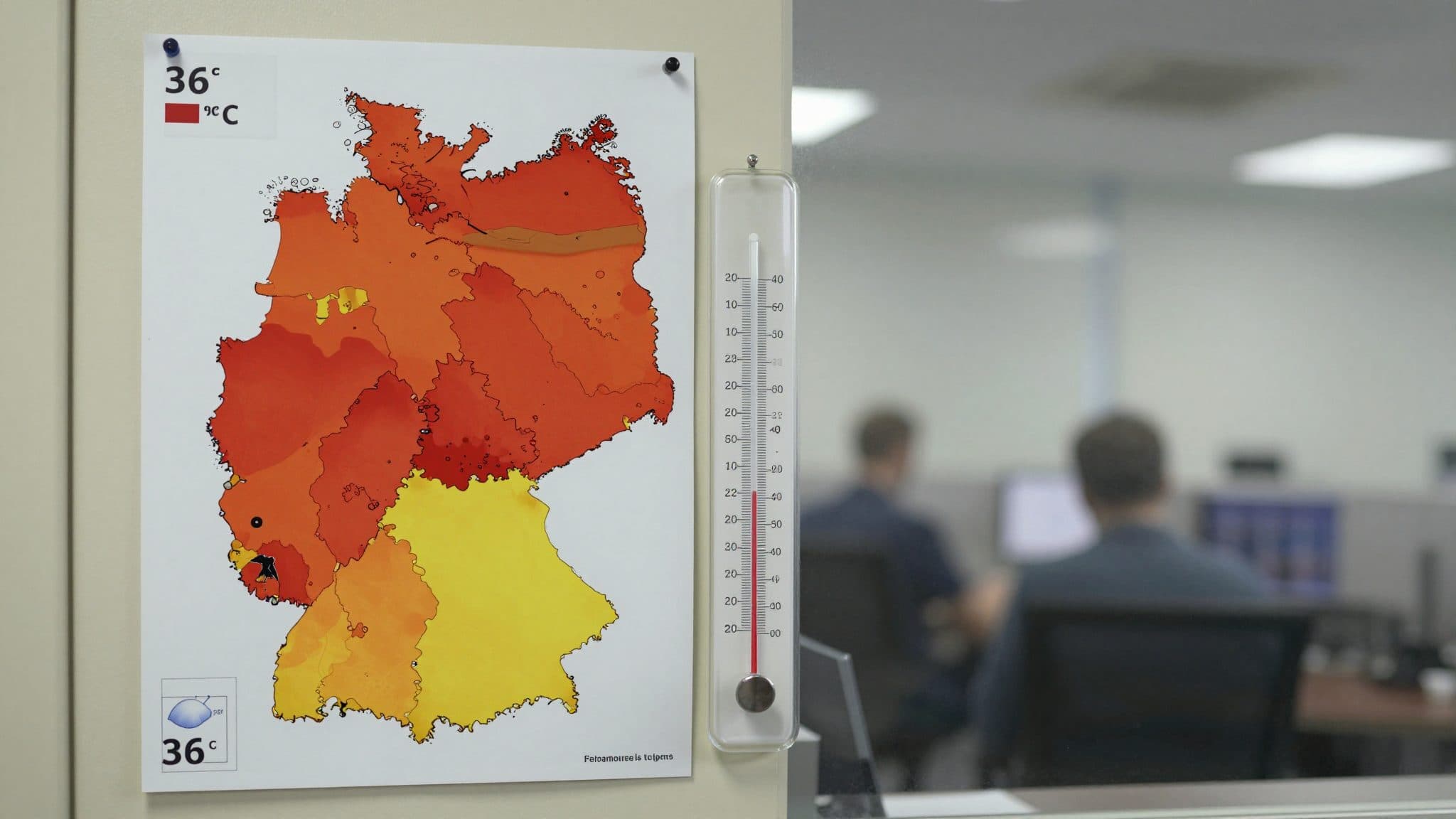 Bref rafraîchissement en Allemagne : la DWD annonce jusqu'à 36 degrés ce week-end