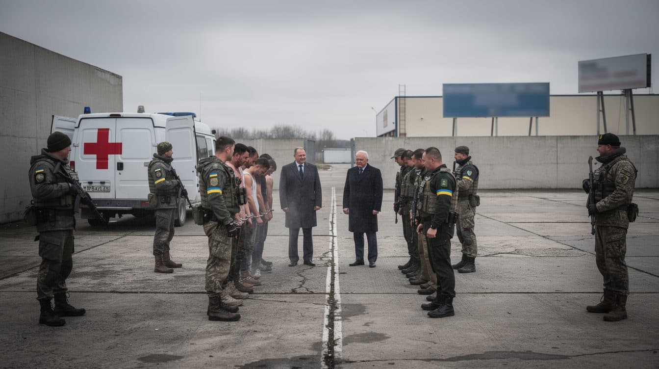 Conflit en Ukraine : échanges de prisonniers et attaques de drones s'intensifient