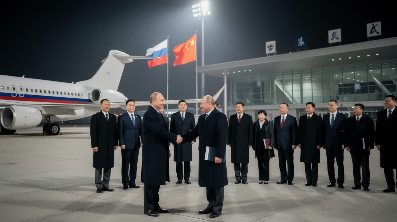 Poutine en Chine pour renforcer les liens énergétiques et politiques après la visite de Trump