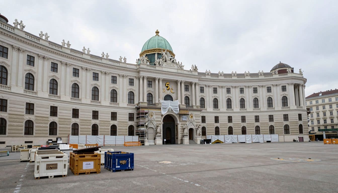 Le président fédéral déménage à l'intérieur de la Hofburg pour des travaux de rénovation