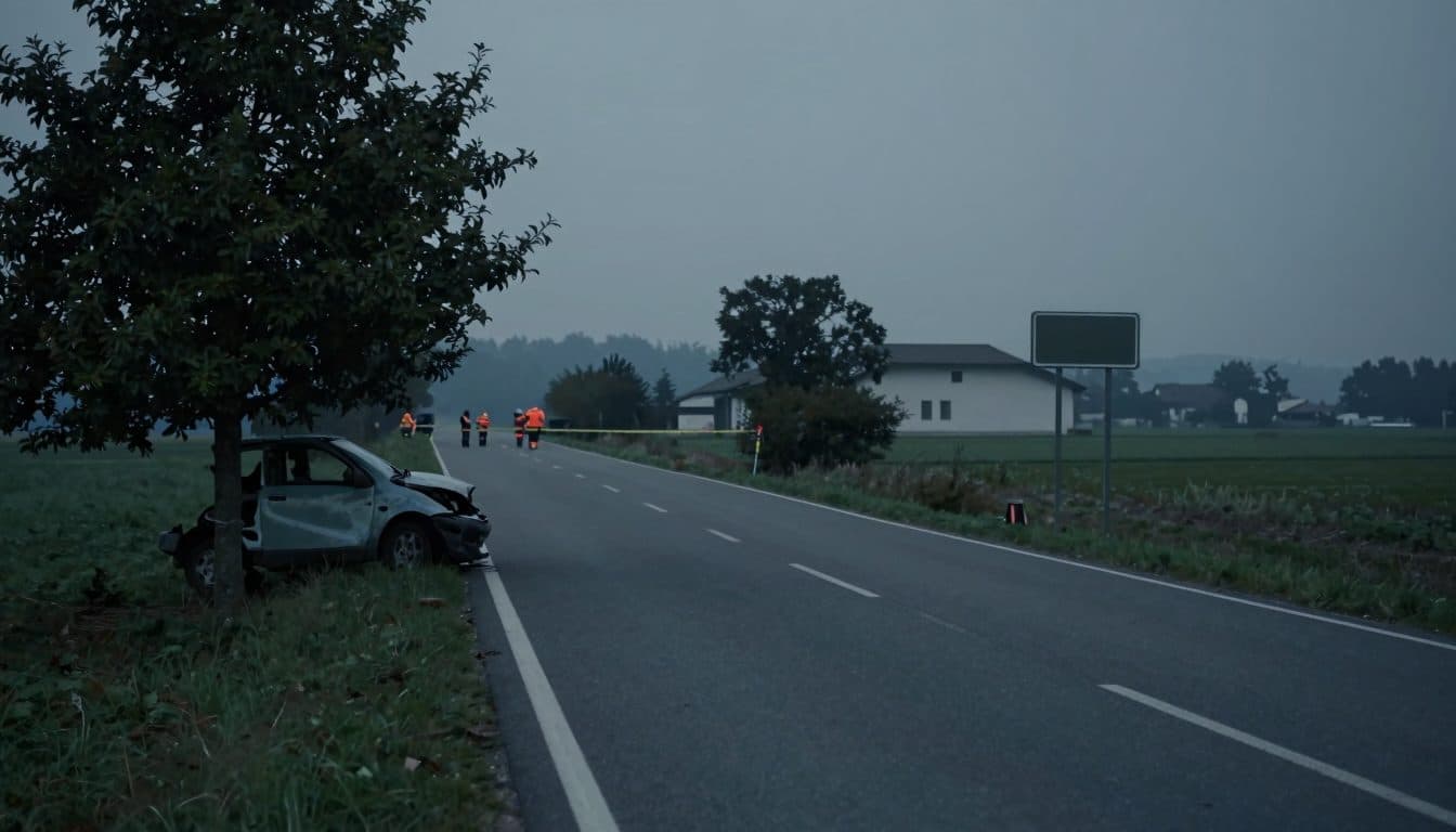 Une conductrice perd la vie après avoir quitté la route à Schlüßlberg