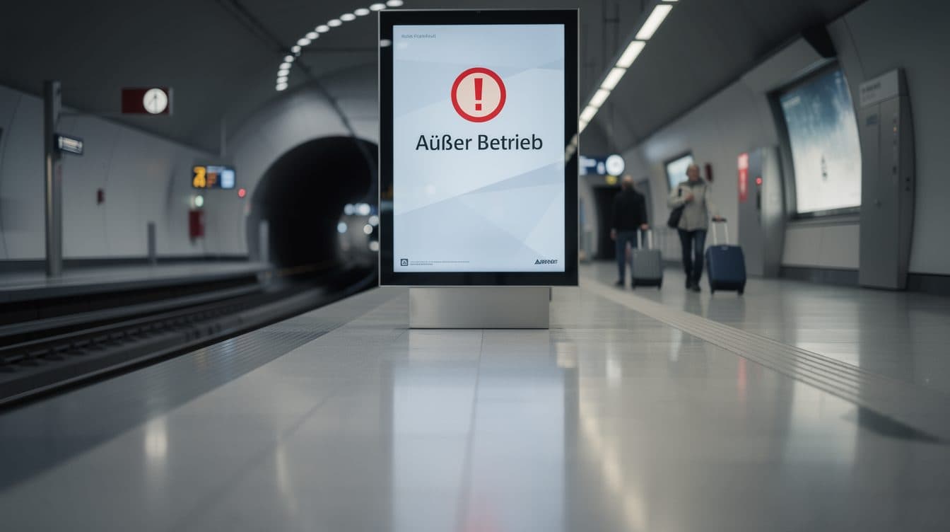 La nouvelle Skyline-Bahn de l’aéroport de Francfort à l’arrêt pour plusieurs semaines en raison de problèmes techniques