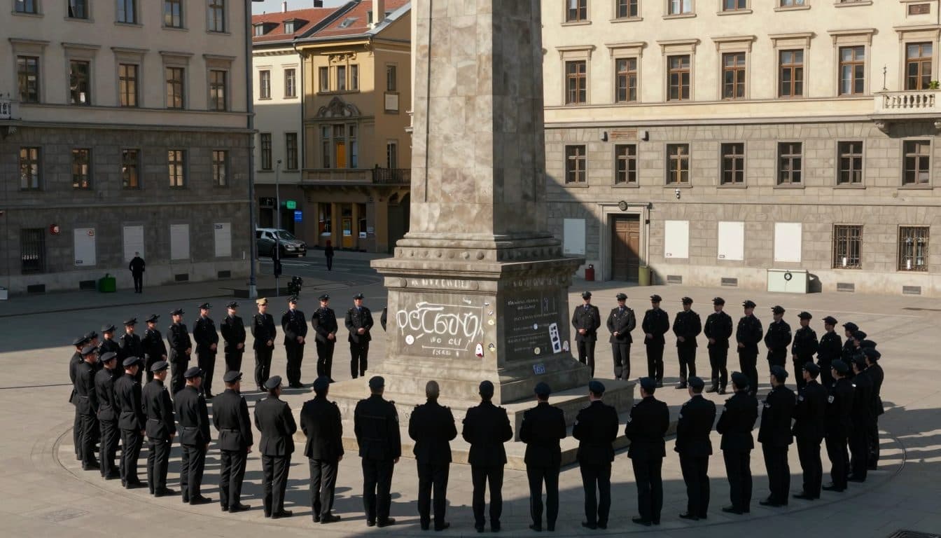Agressions antisémites contre des artistes lors d'une action au monument Lueger à Vienne