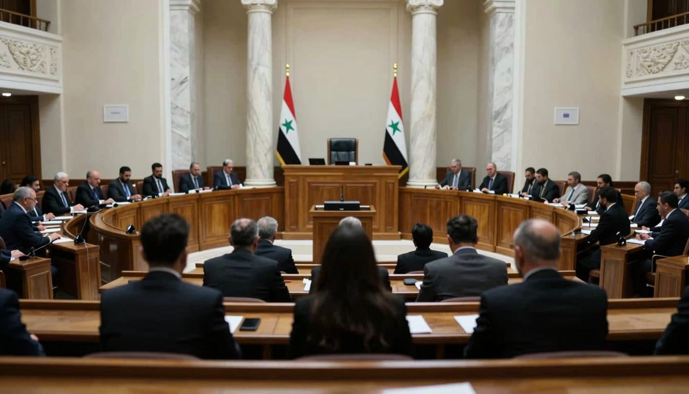 Le nouveau Parlement syrien se réunit à Damas pour sa première session