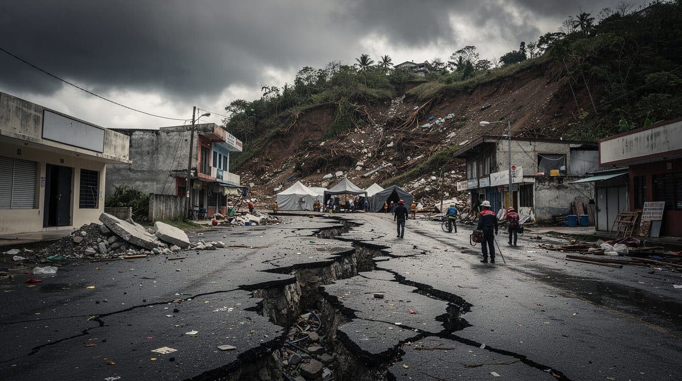 Un séisme de magnitude 7,8 frappe Mindanao – des experts alertent sur les risques pour Metro Manila