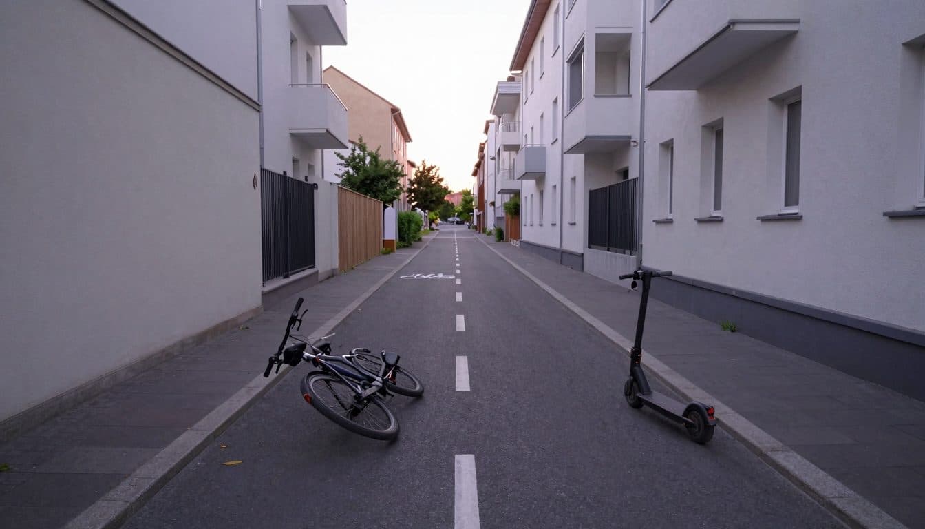 Deux collisions avec des trottinettes électriques à Graz : des cyclistes blessées, conducteurs en fuite