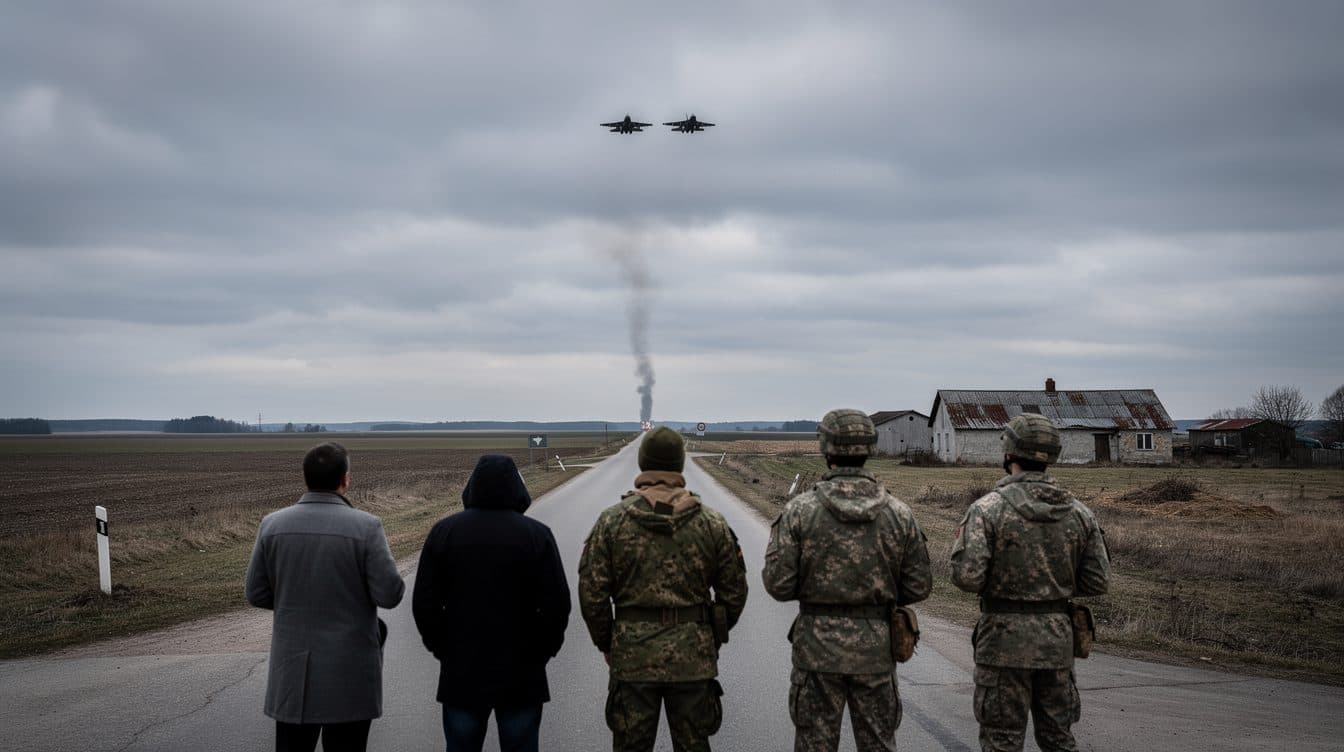 Des avions de chasse de l'OTAN abattent un drone au-dessus de la Lettonie, première interception réussie dans le pays balte