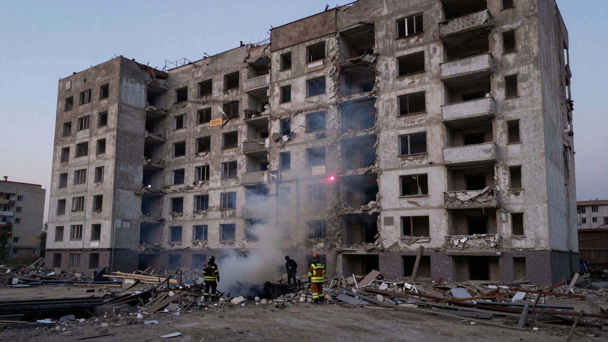 Les frappes aériennes russes sur Zaporijia font au moins deux morts