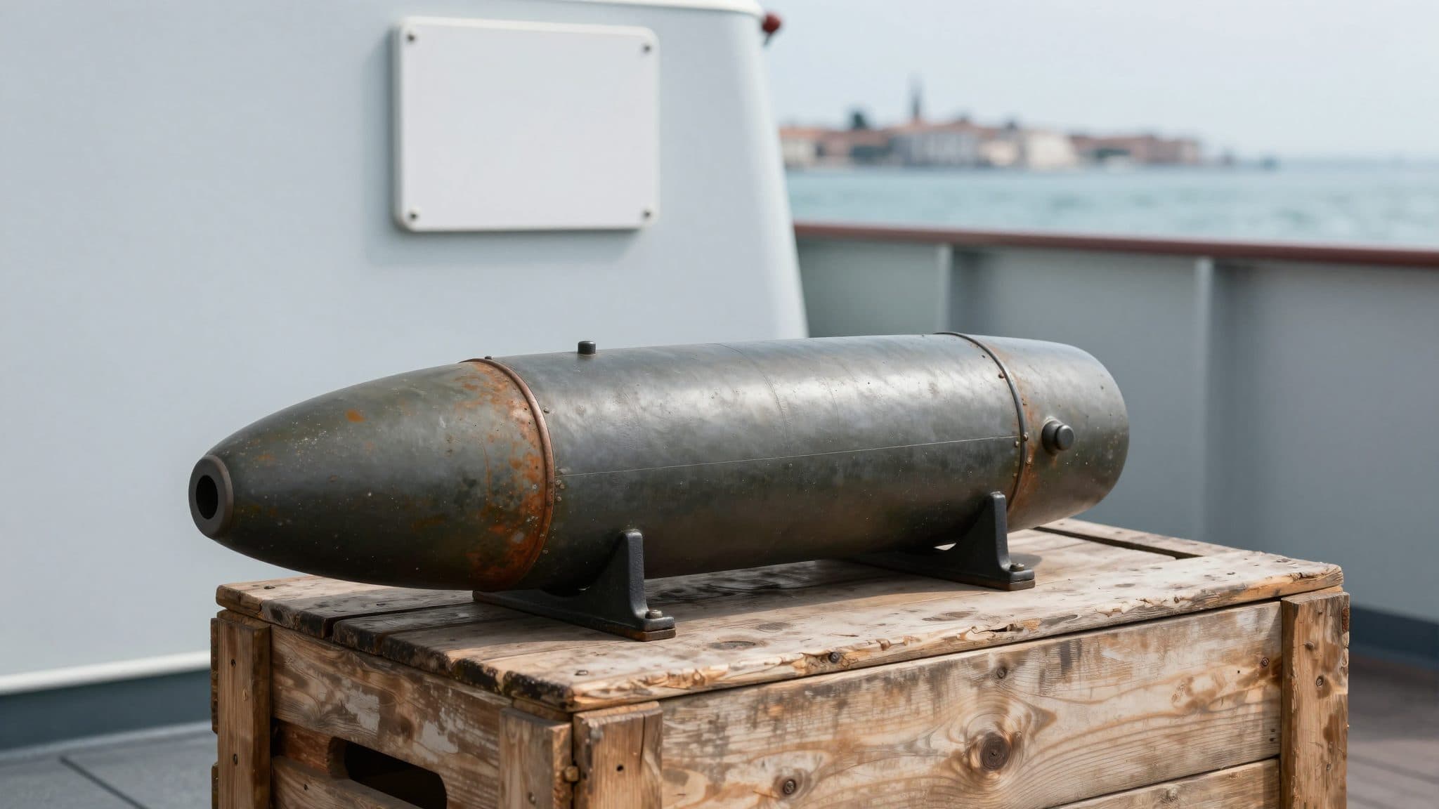 Des plongeurs de la Guardia di Finanza récupèrent des munitions de guerre présumées au large de la côte italienne de l'Adriatique