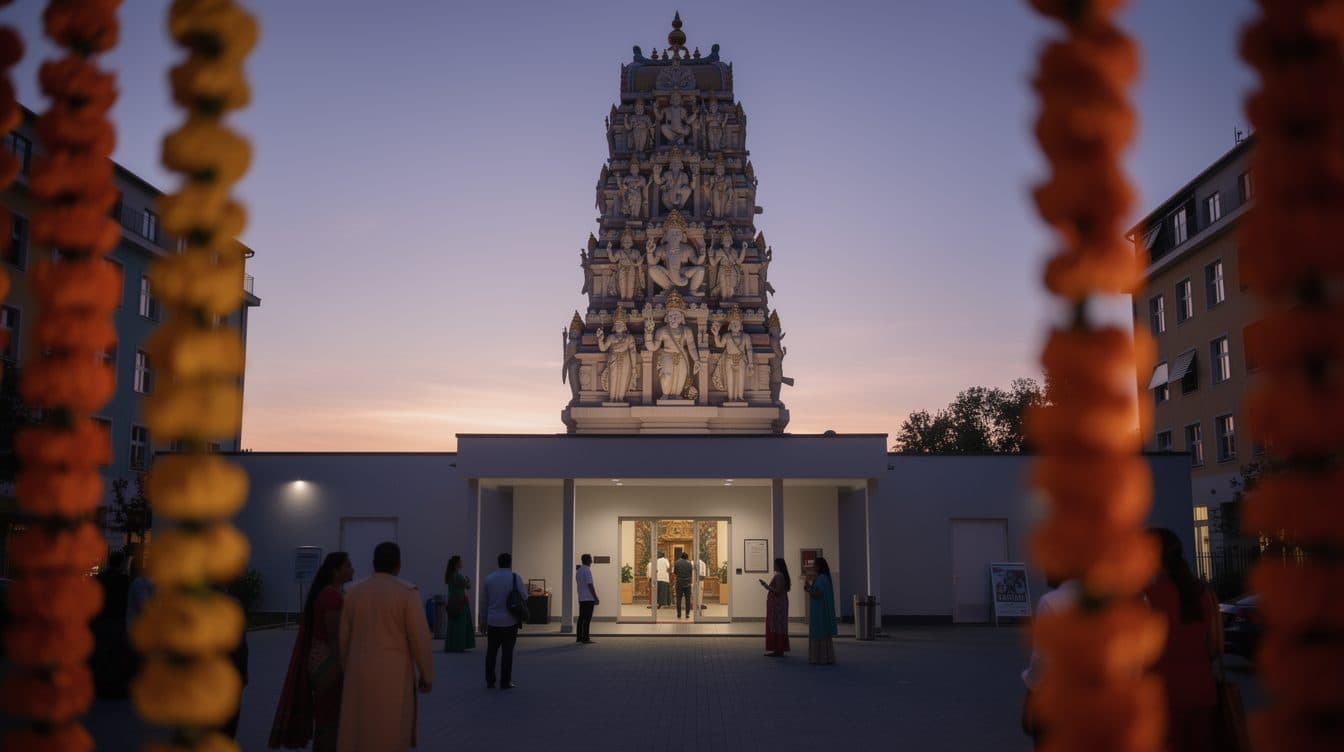 Le temple hindou Sri Ganesha à Berlin-Neukölln inauguré après plus de 20 ans de planification