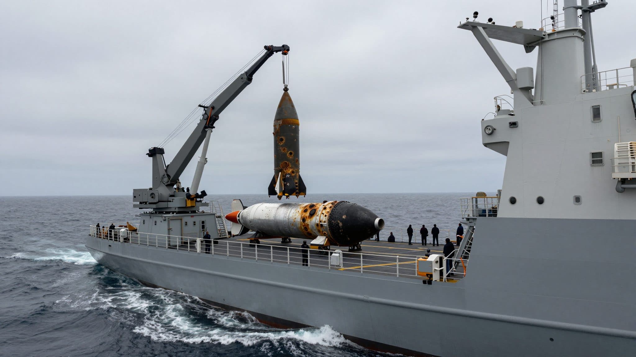 SpaceX récupère une fusée Starship après des semaines de dérive dans l'océan Indien
