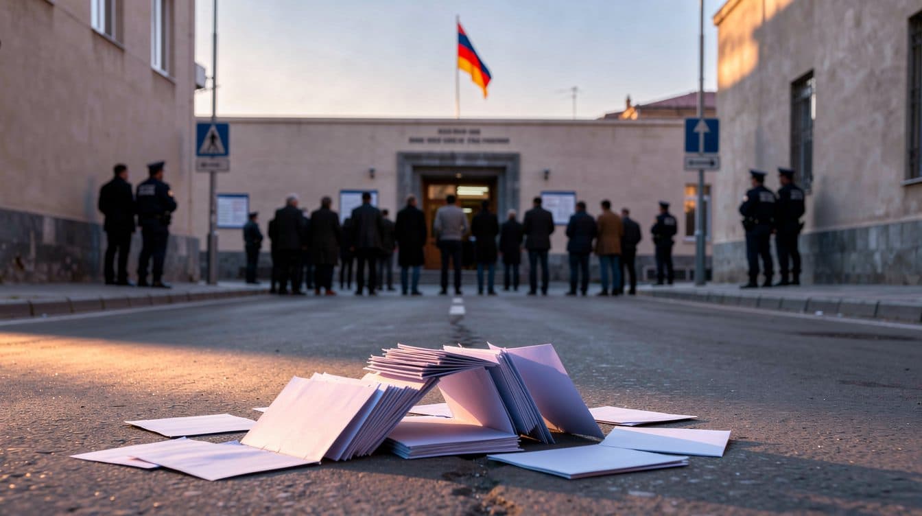 Législatives en Arménie : un scrutin sous haute tension avec la Russie, marqué par plusieurs arrestations