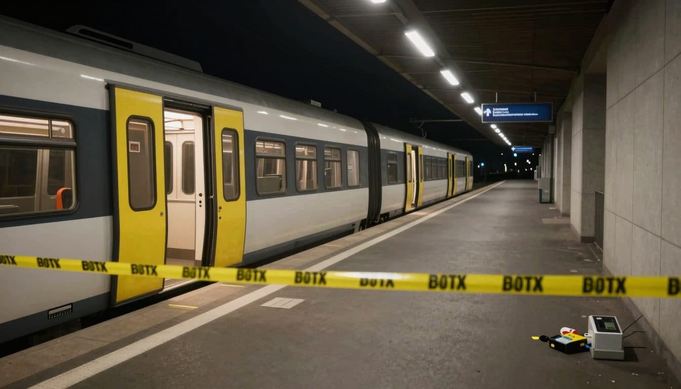 Tribunal de Karlsruhe rejette le mandat de dépôt contre l'agresseur d'un employé de Deutsche Bahn tombé d'un train en marche