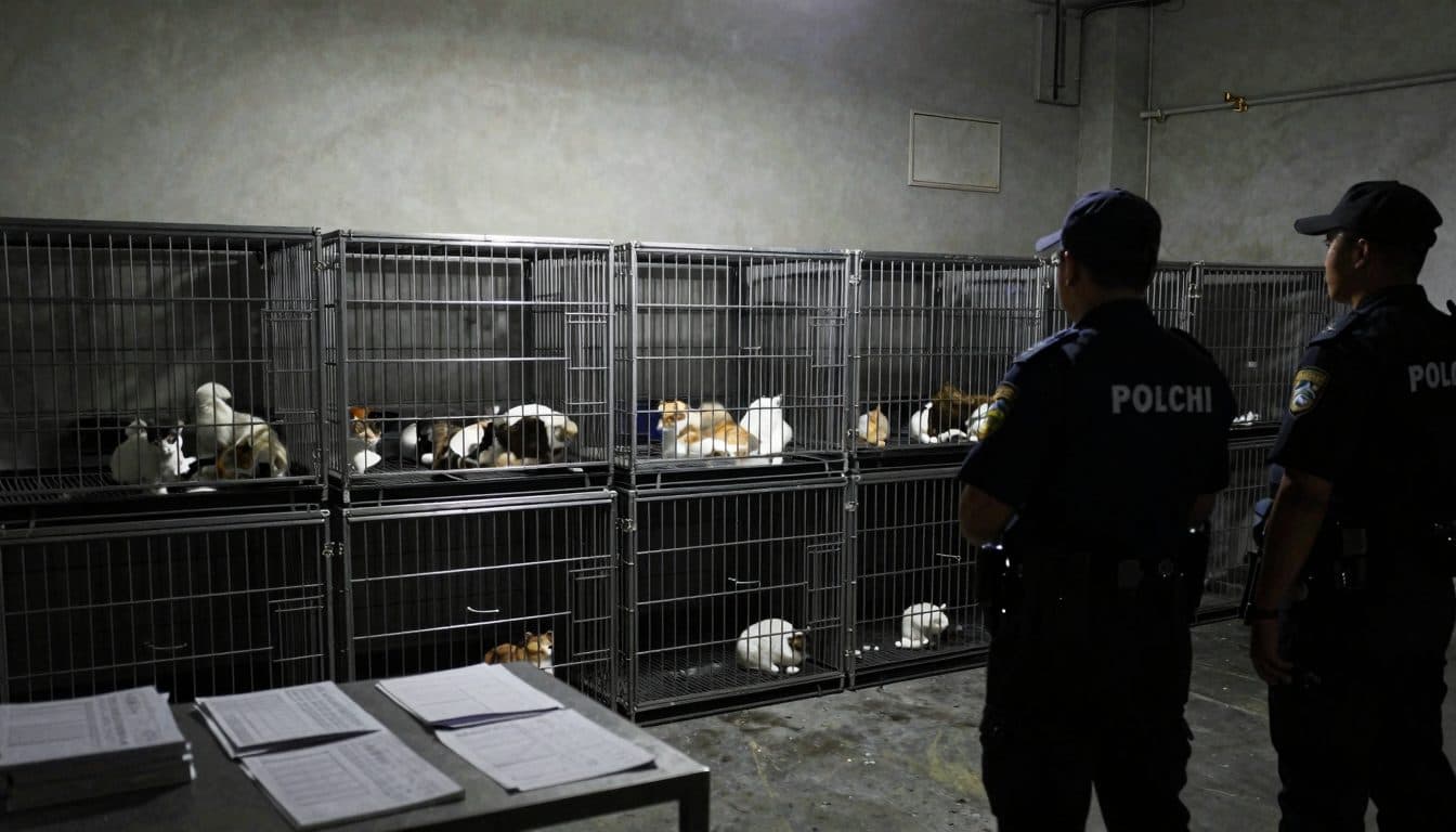 Rafle massive au Vietnam : plus de 400 chats libérés de la contrebande