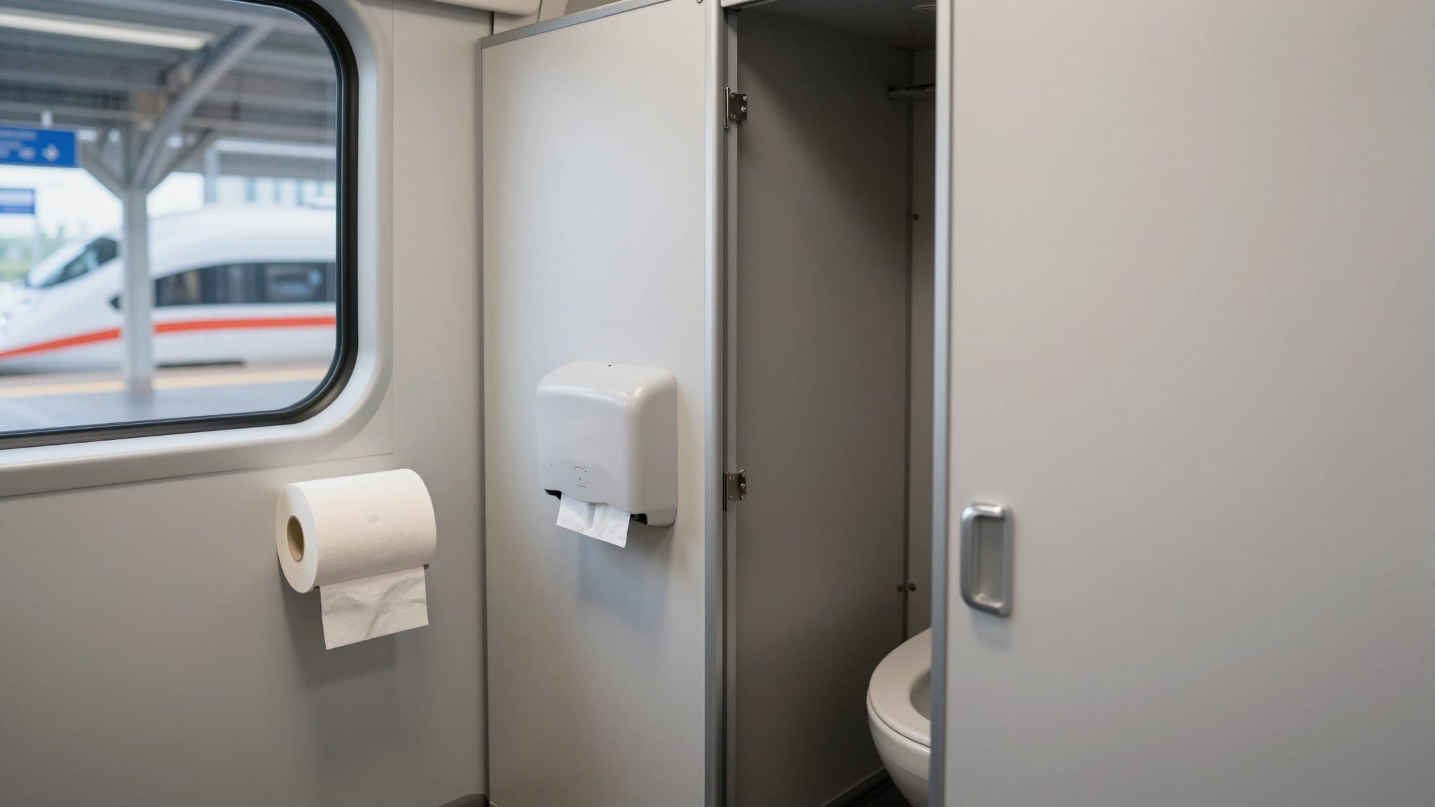 Pénurie de papier toilette dans un ICE : le chef de train achète des provisions à Hambourg-Bergedorf et est célébré sur la Toile