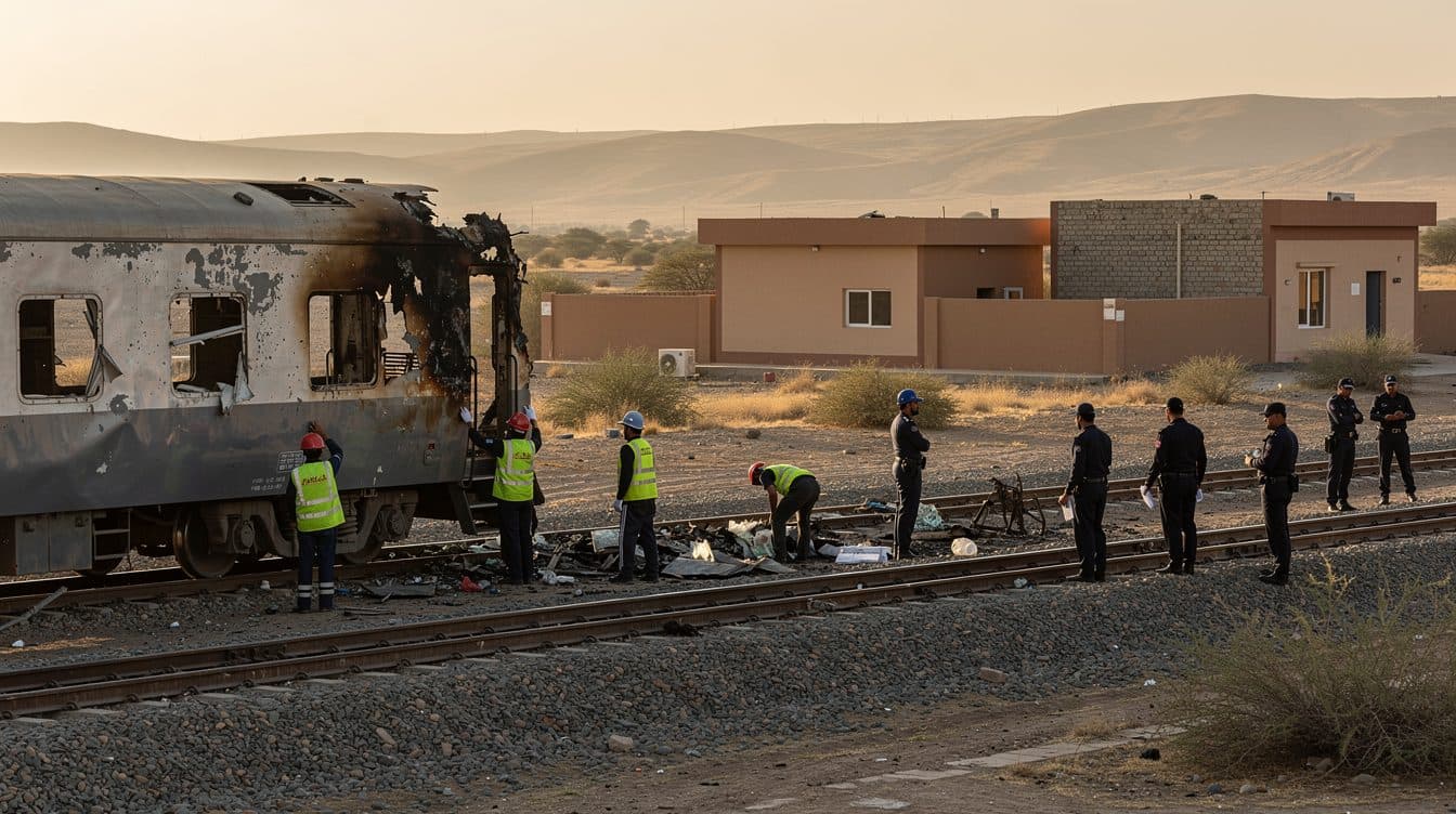 Pakistan : au moins 24 morts dans l’explosion d’une bombe contre un train de soldats