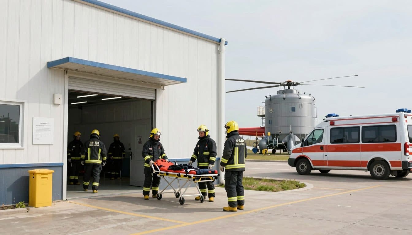 Grave accident du travail à la chaufferie de Seefeld : un homme de 42 ans coincé par un bac à cendres