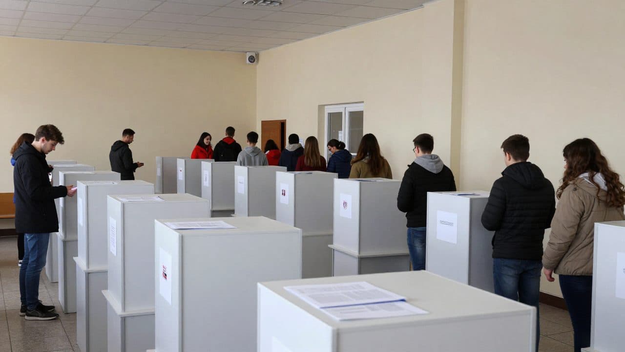 Les étudiants serbes voient l’élection comme un espoir de greater liberté politique