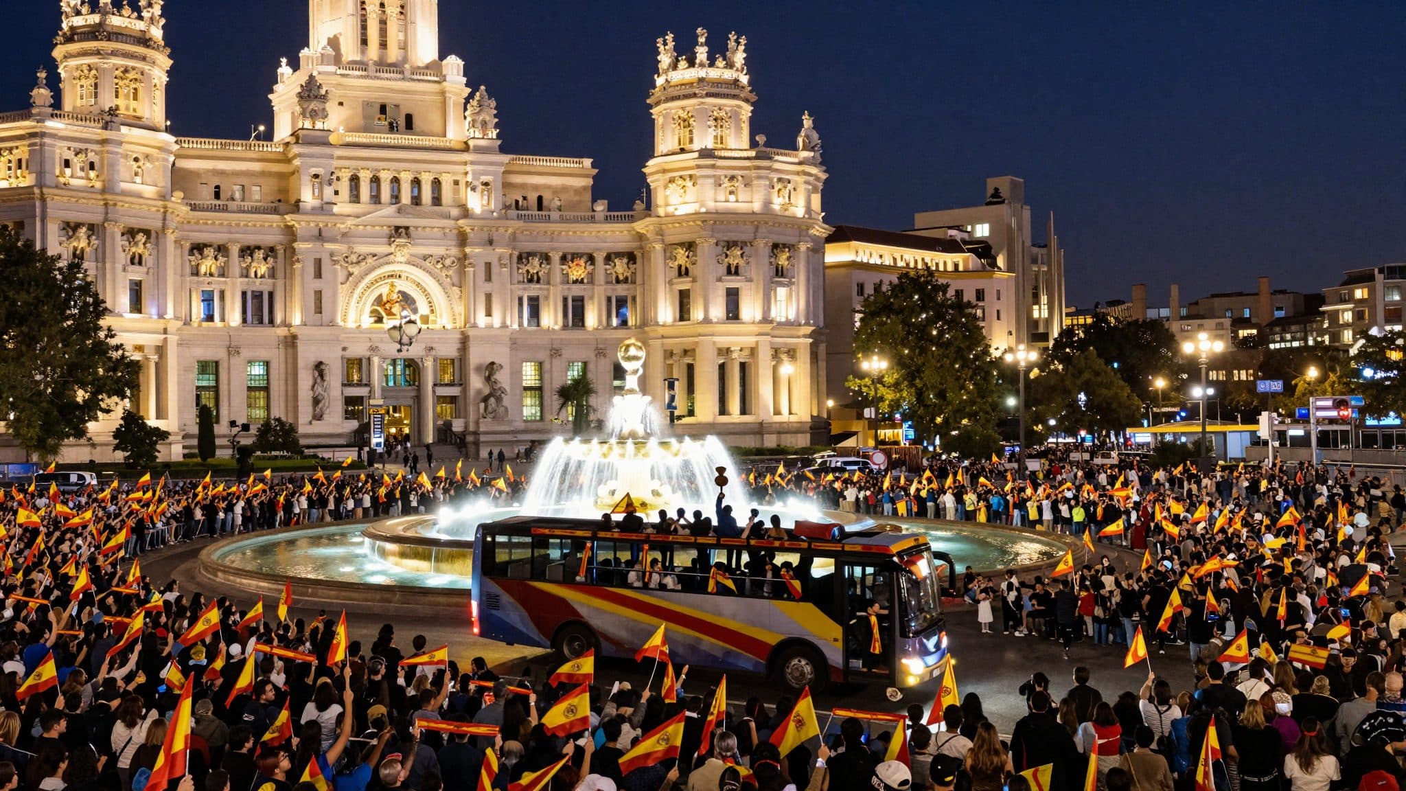 L'Espagne accueille ses champions du monde de football avec une grande fête à Madrid