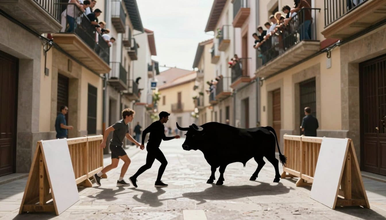 Cinq blessés lors de la première corrida de taureaux des fêtes de San Fermín à Pampelune