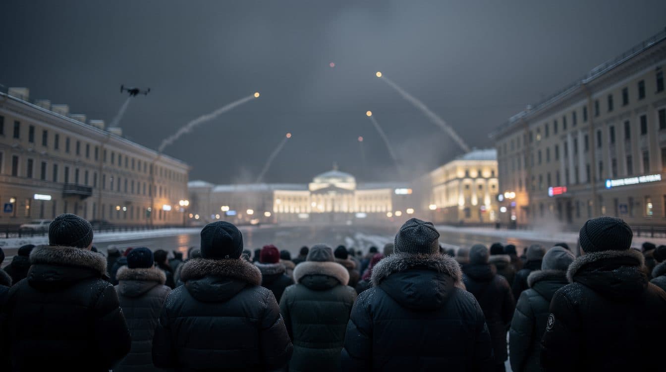 Des drones ukrainiens perturbent le forum économique de Poutine à Saint-Pétersbourg