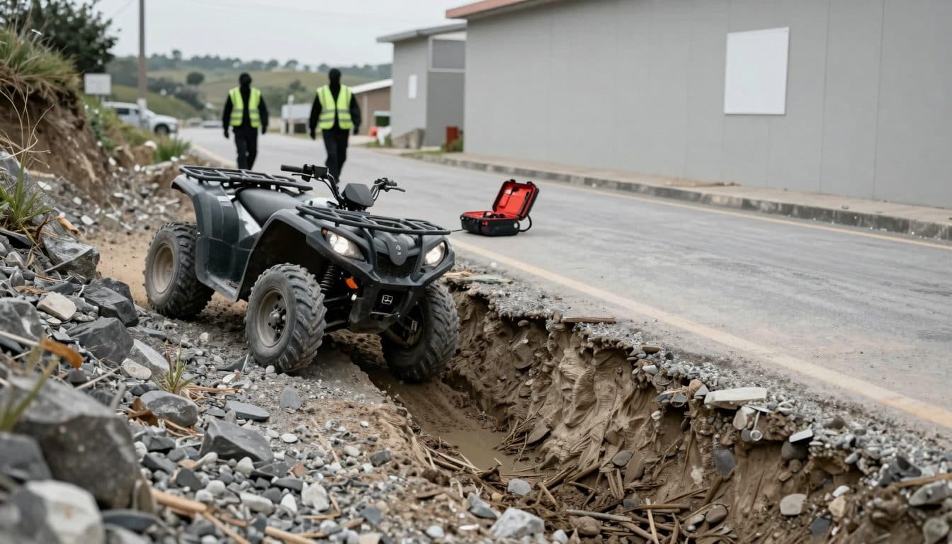 Accident de quad à Gaming : un jeune homme de 21 ans grièvement blessé