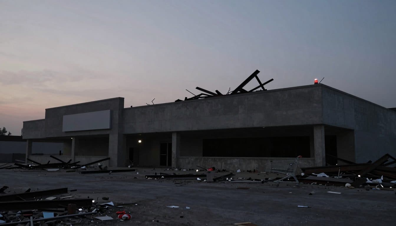 Une frappe de drone russe touche un centre commercial à Kryvyi Rih, faisant au moins six morts