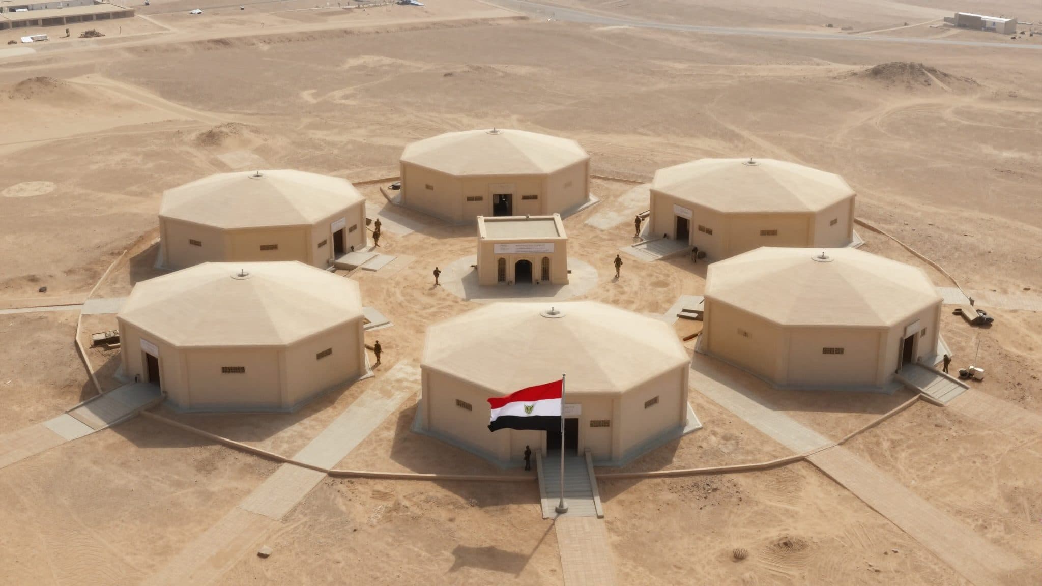 L'Égypte inaugure le « Octagon », un immense quartier général militaire dans sa nouvelle capitale administrative