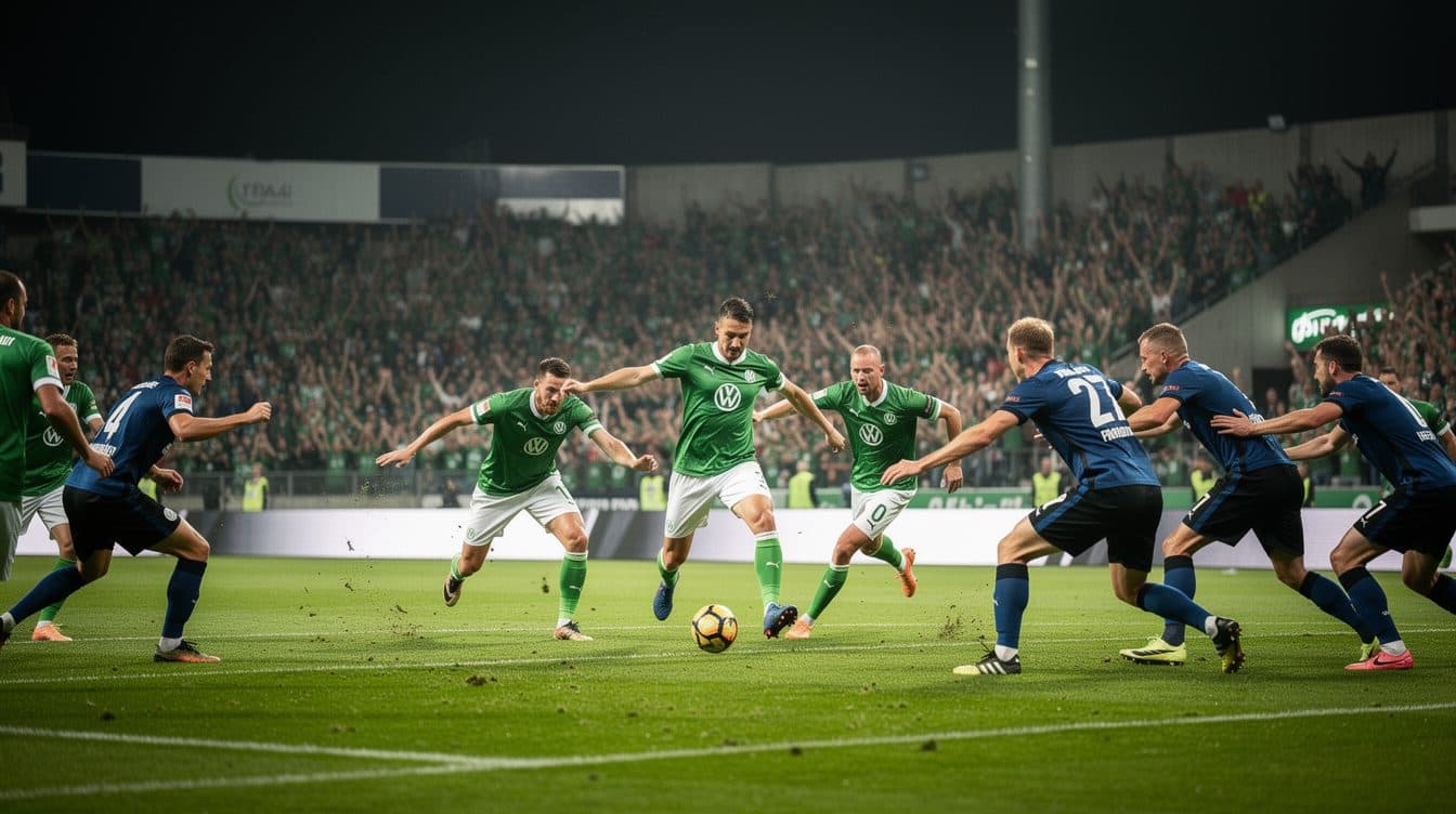 Wolfsburg et Paderborn se séparent sur un match nul en barrage de relégation