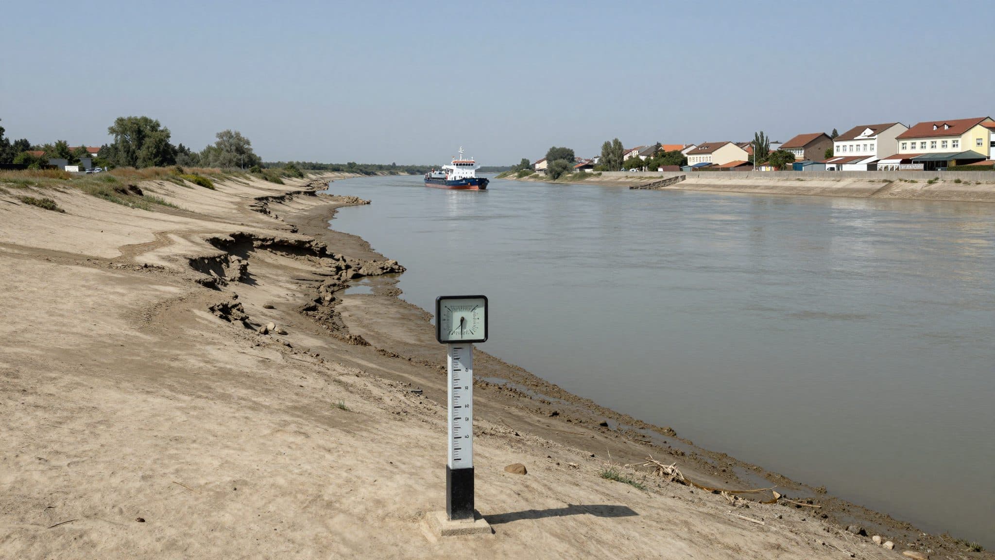 Crise de l'eau sur le Danube : la Roumanie rouvre un tronçon fluvial à la navigation