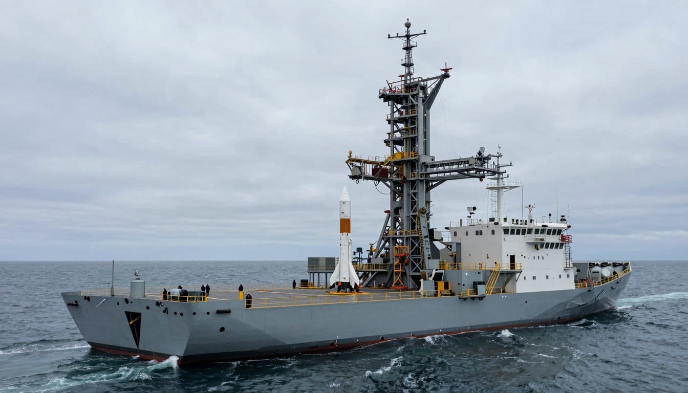 Le consortium brémois Gosa prévoit un lancement de fusée depuis la mer du Nord