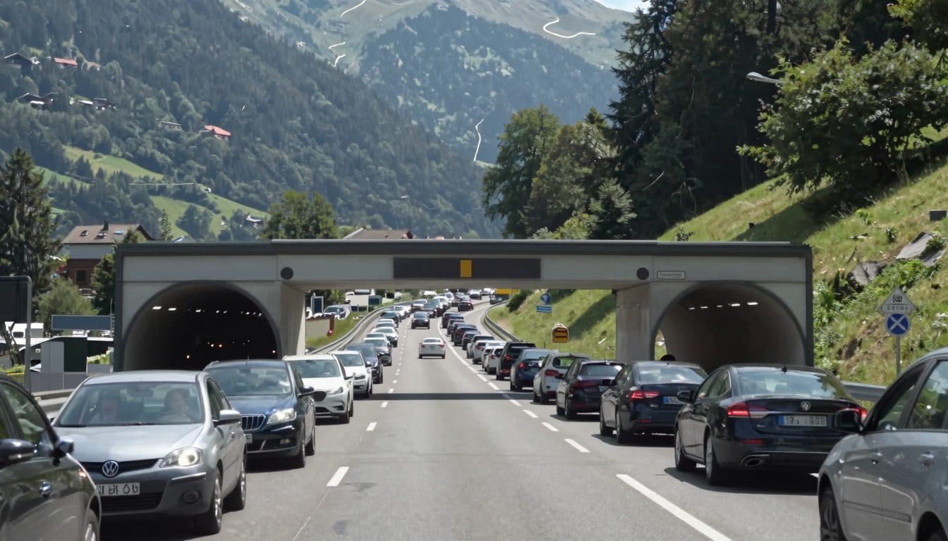 Un fort trafic de voyageurs provoque samedi de longs embouteillages sur les autoroutes du sud en Styrie et au Tyrol