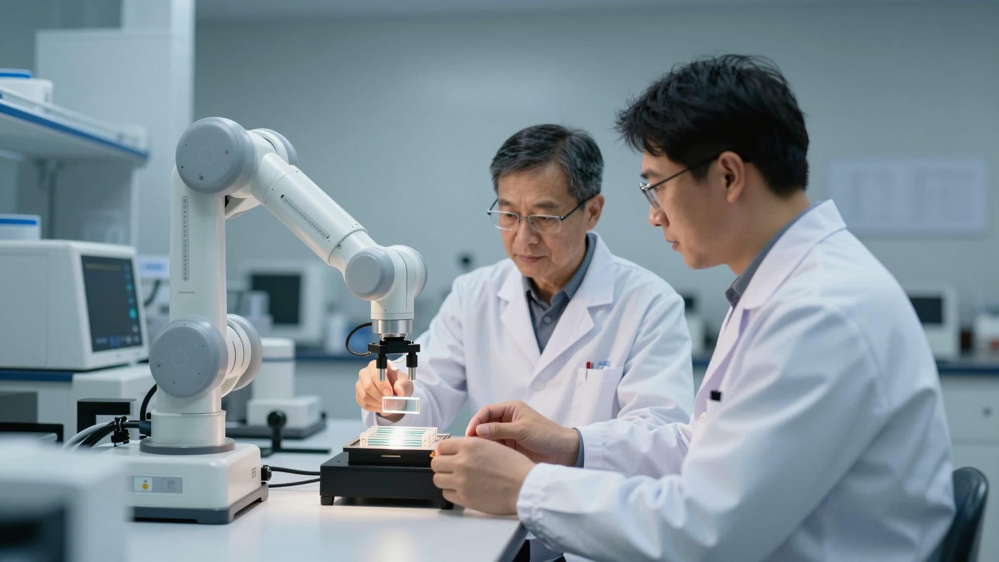 ABB et Roche développent ensemble le laboratoire du futur