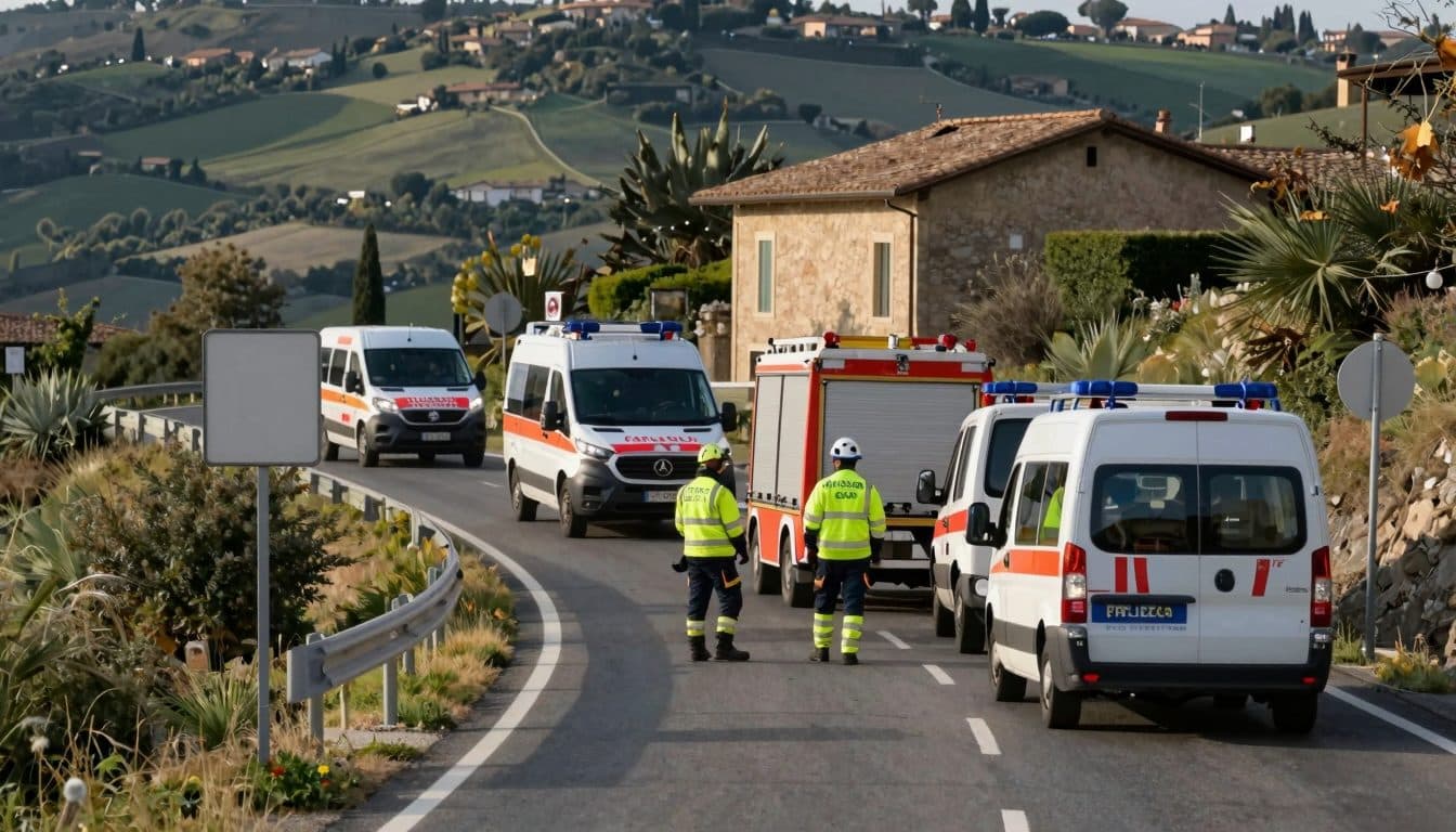 Accident de bus dans le centre de l'Italie : 6 morts et 27 blessés près de Rieti