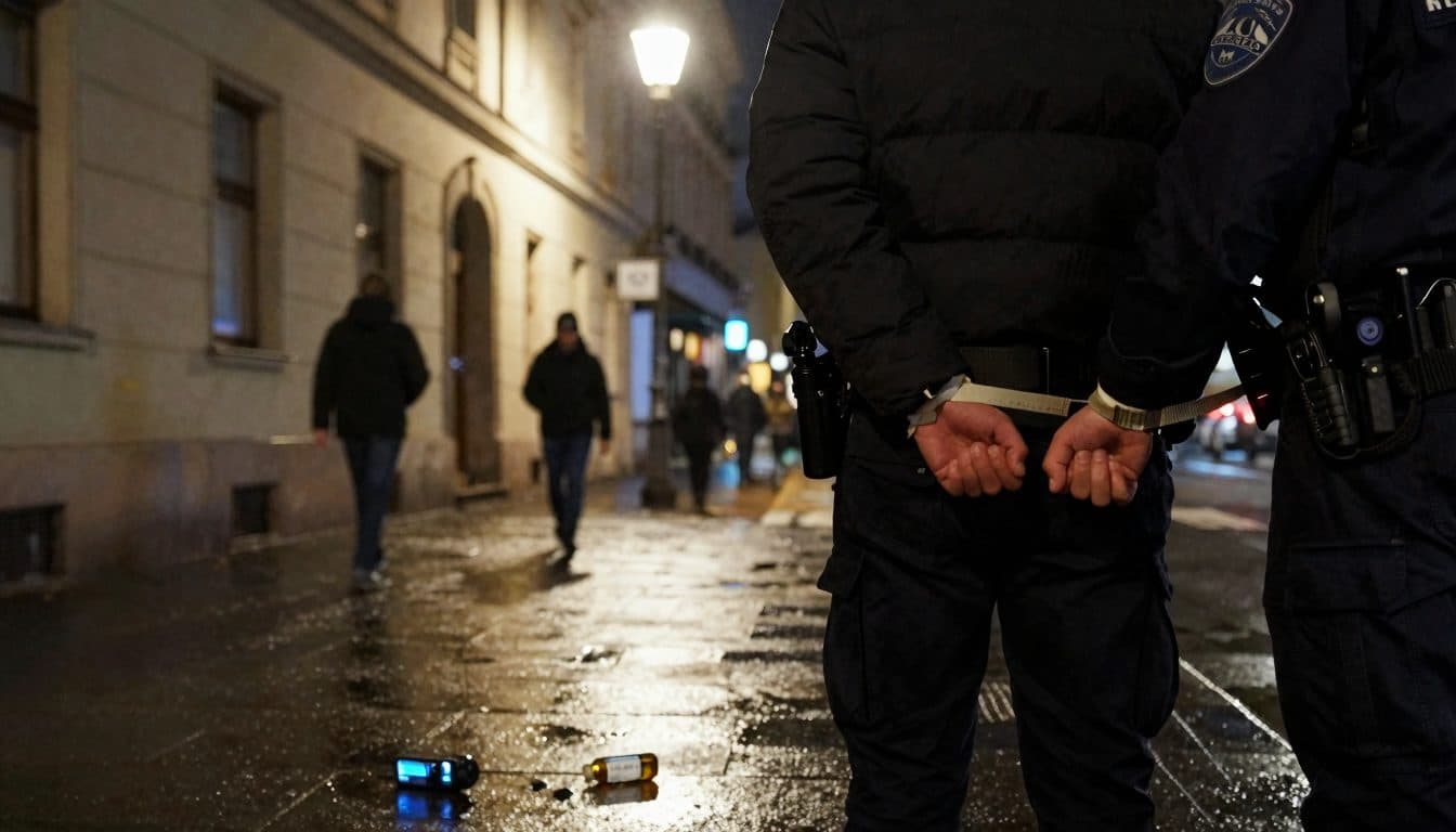Femme ivre agresse des policiers à Vienne-Simmering et est interpellée