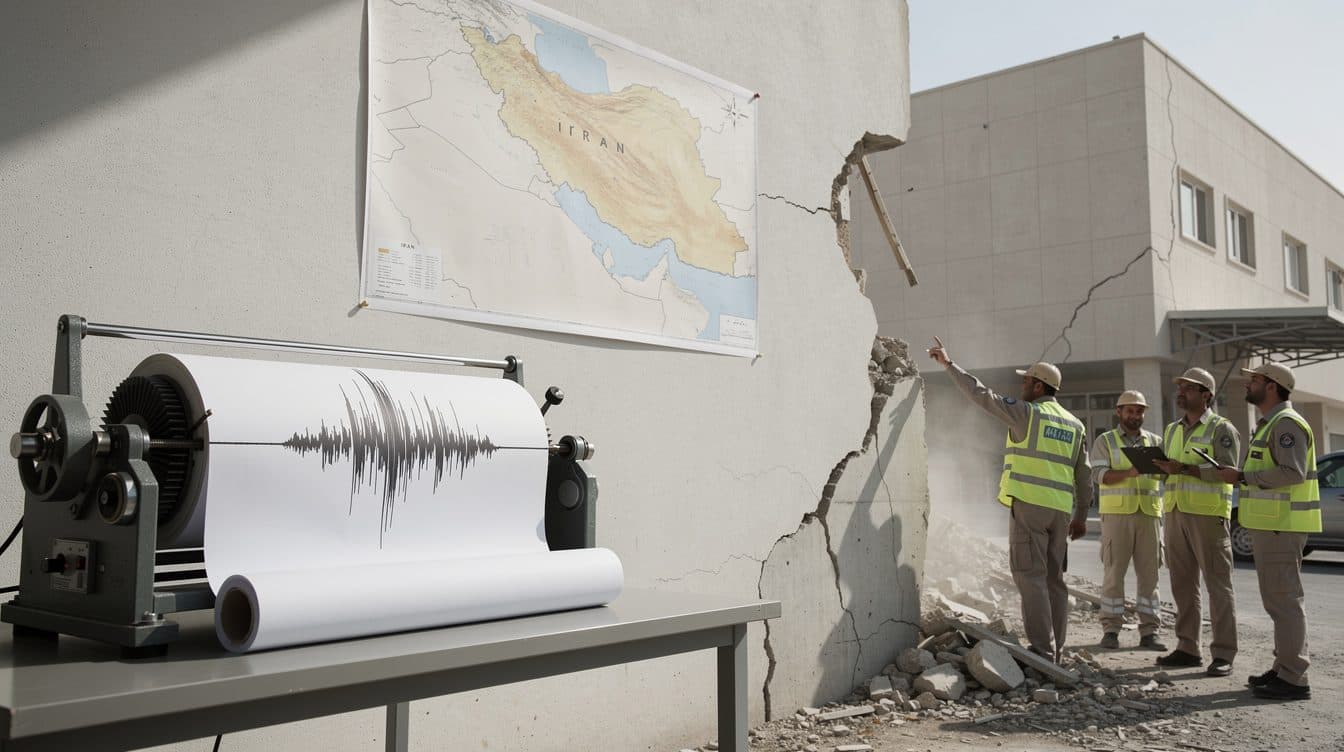 Un séisme de magnitude 4,3 à 4,6 frappe l'Iran près de Téhéran