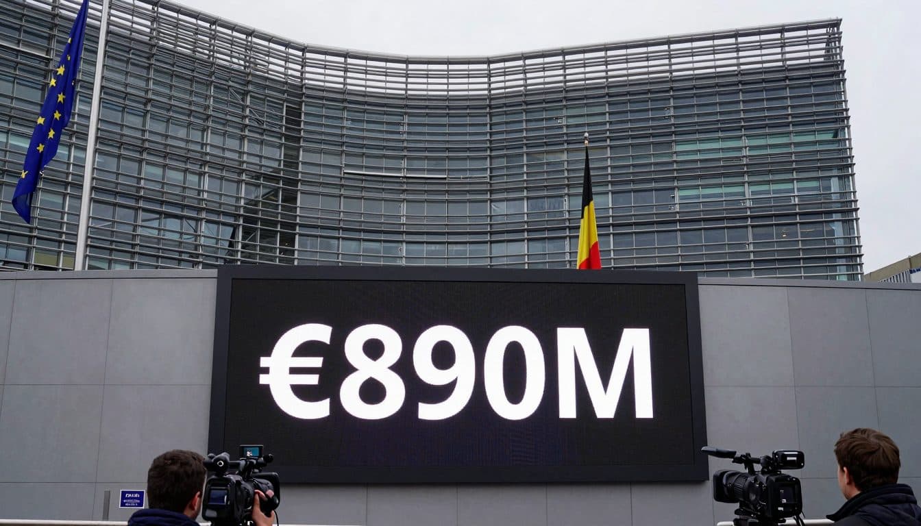 Amende UE contre Google : 890 millions d'euros pour infraction au DMA