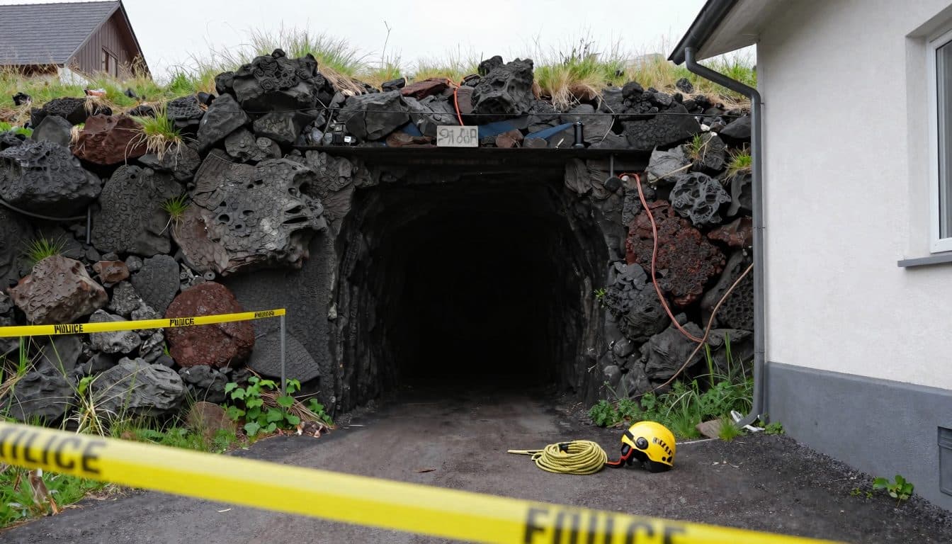 Trois jeunes hommes secourus après s'être perdus dans des tunnels de lave sous Mendig