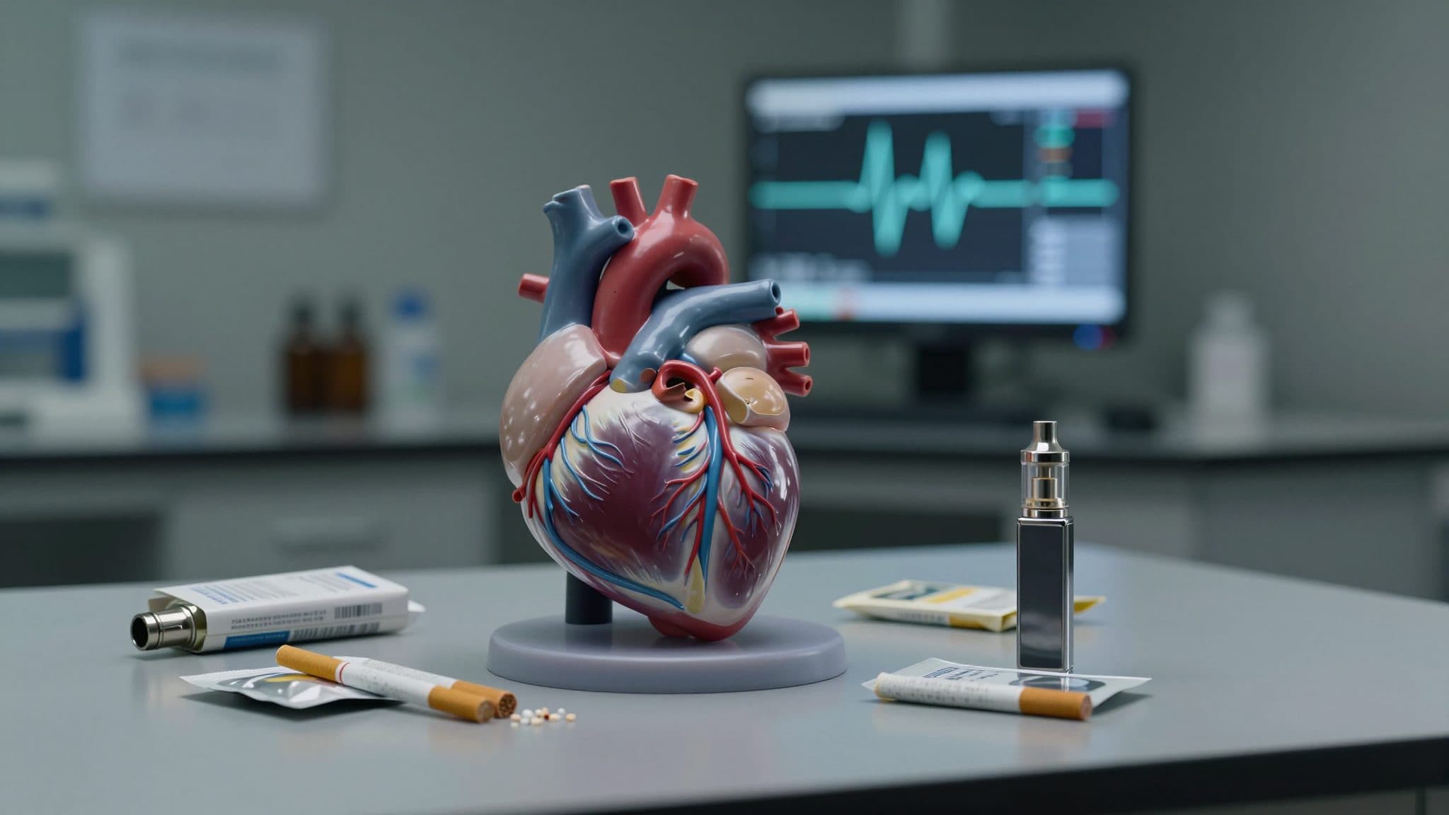 Une étude de l'université de Mayence classe la nicotine sous toutes ses formes comme un risque cardiovasculaire