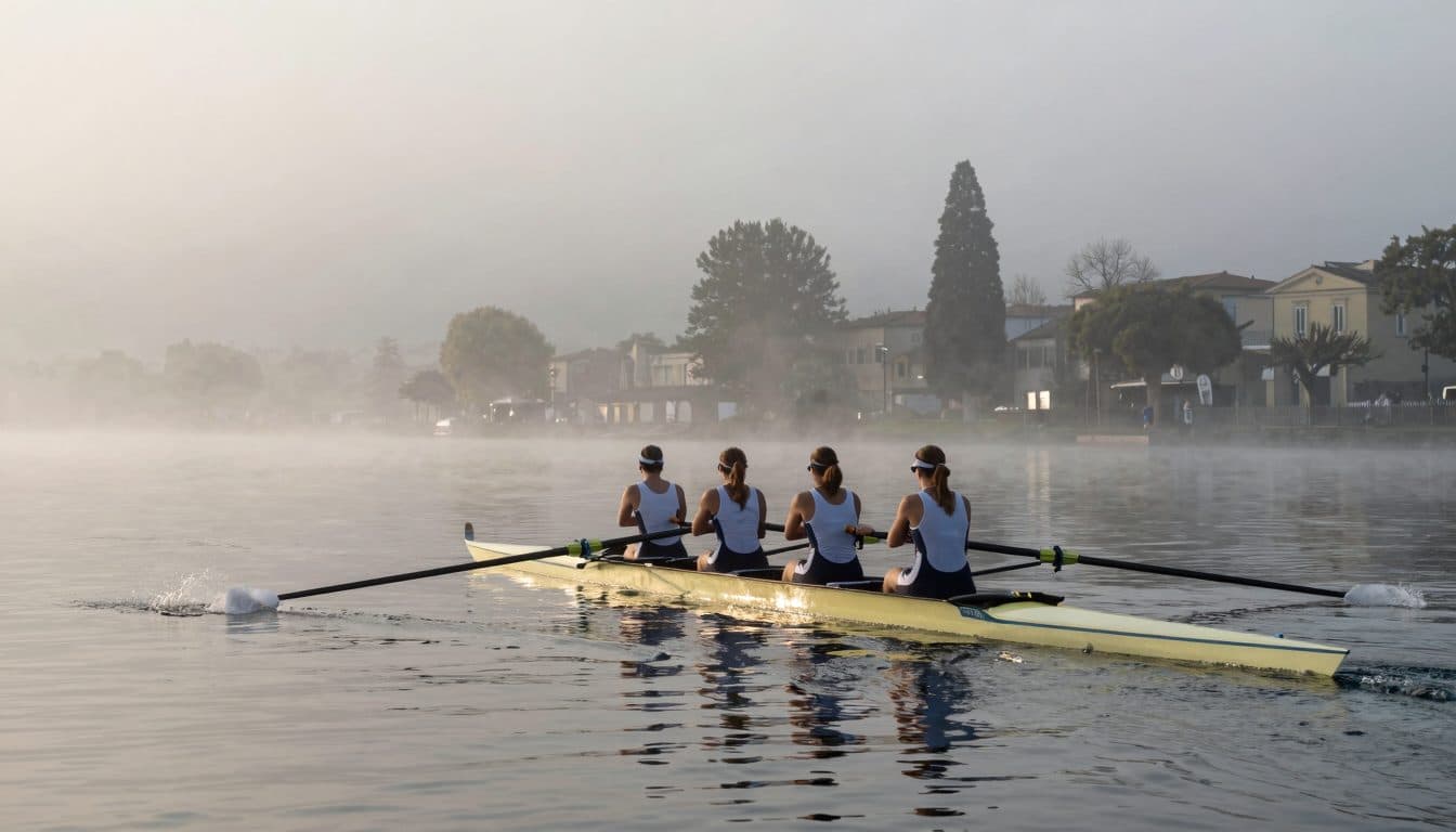 Le quatre de couple féminin suisse remporte l'or aux Championnats d'Europe d'aviron à Varese