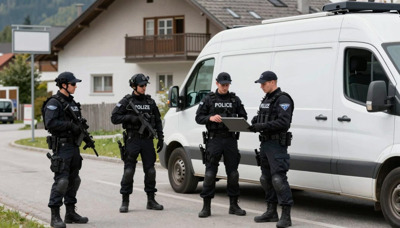 Intervention de Cobra à Schärding : un homme de 66 ans arrêté à Wernstein après un appel d'urgence