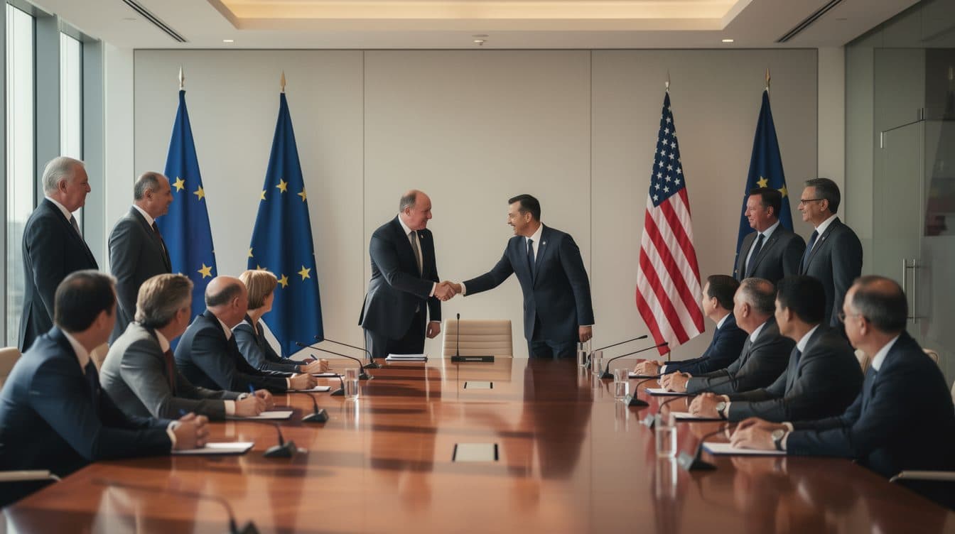 Accord commercial UE-USA : des droits de douane à 15% pour la plupart des exportations européennes
