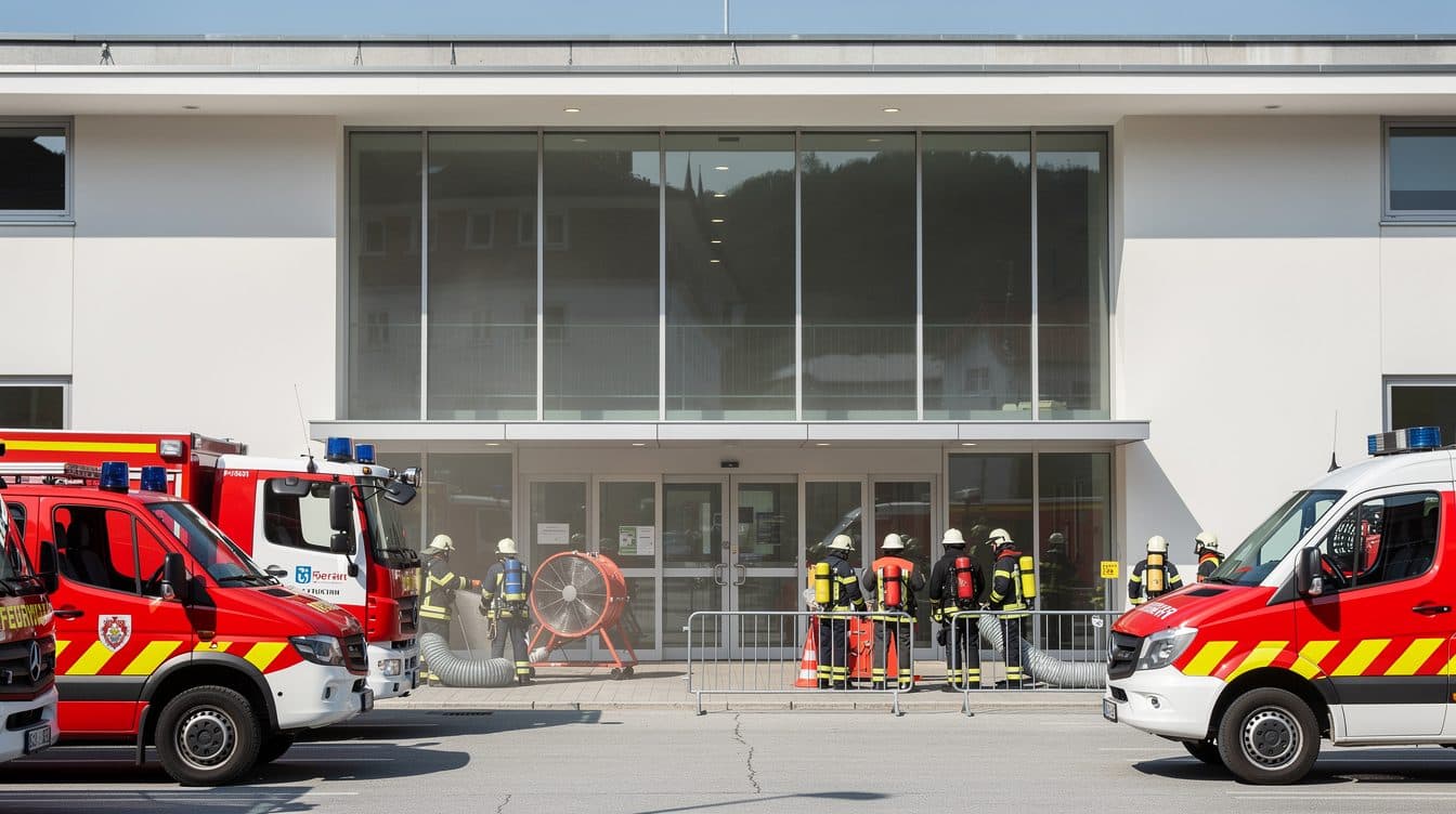Gaz lacrymogène à la gare centrale de Klagenfurt : le hall de la gare fermé pendant plusieurs heures