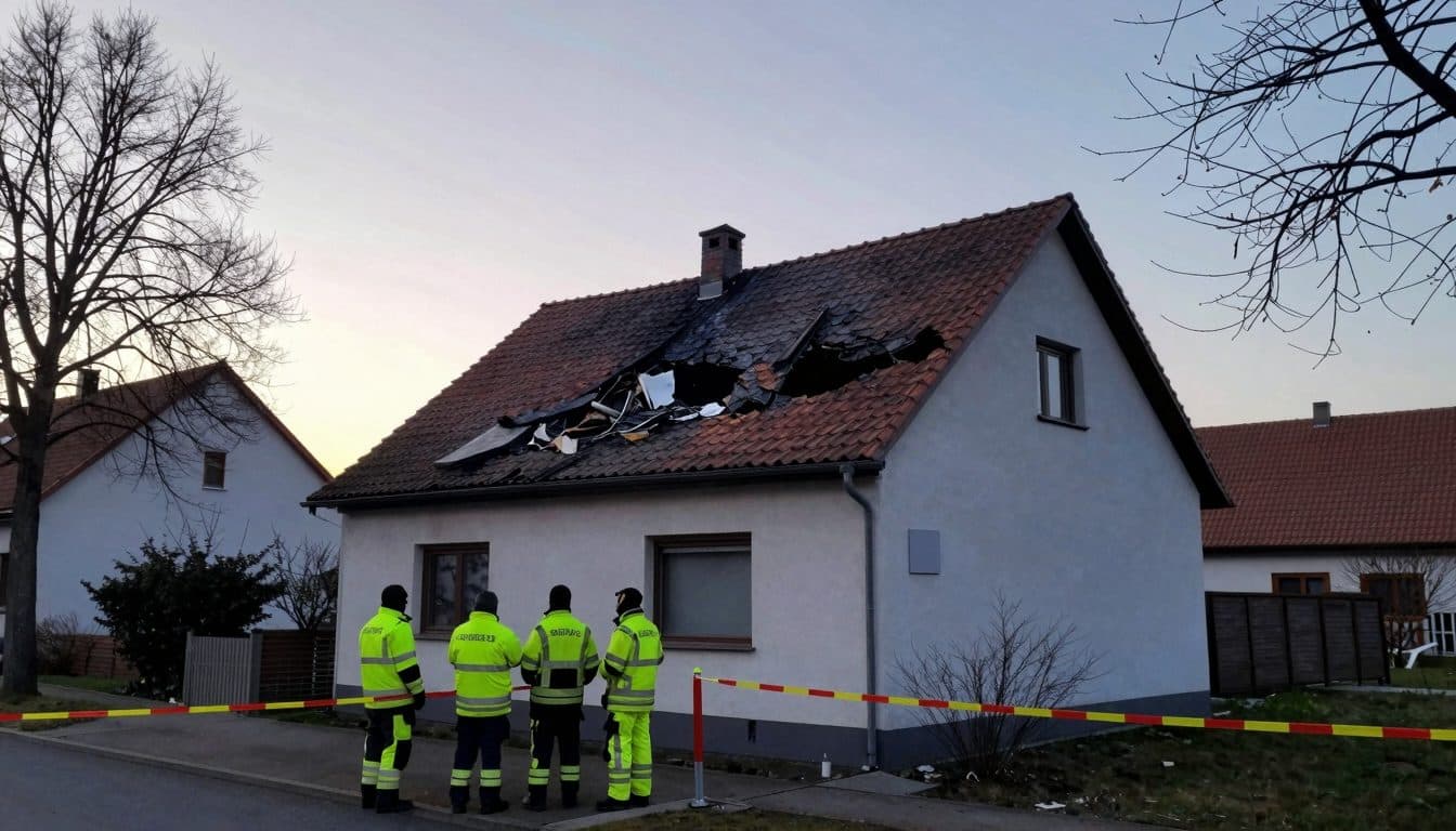 Petit avion s'écrase sur une maison d'habitation à Ganderkesee – les deux occupants sont morts